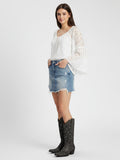 The Diamond Sky Boot: Black Suede Western Boots with Glitter Inlay & Rhinestones