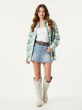 The Ever After: White Boots with Champagne Embroidery & Rhinestones