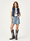 The Freedom: American Flag Wing & Star Studded Western Boots