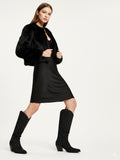 The Supernova: All-Over Black Rhinestone Cowboy Boots